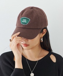 Fizz（フィズ）の「パイル素材　ワッペン付きキャップ（キャップ）」