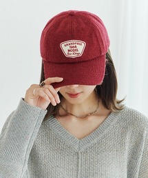Fizz（フィズ）の「パイル素材　ワッペン付きキャップ（キャップ）」