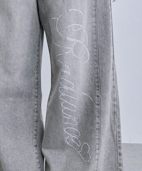 OLIVE des OLIVE(オリーブデオリーブ)の「ワイドデニムパンツ(デニムパンツ・レディース・グレー/ブルー・MEDIUM/SMALL)」の15枚目の写真