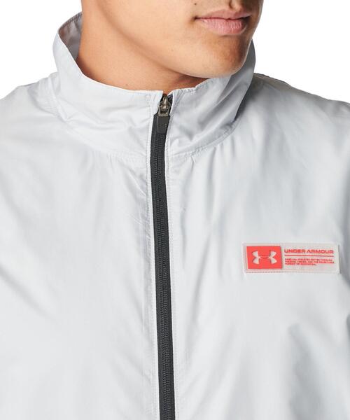 UNDER ARMOUR(アンダーアーマー)の「UAトリコット ラインド ウーブン ジャケット(トレーニング/メンズ)(その他アウター・メンズ・グレー・2XL/L/3XL/XL/M/S)」の4枚目の写真