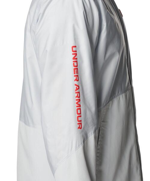 UNDER ARMOUR(アンダーアーマー)の「UAトリコット ラインド ウーブン ジャケット(トレーニング/メンズ)(その他アウター・メンズ・グレー・2XL/L/3XL/XL/M/S)」の5枚目の写真