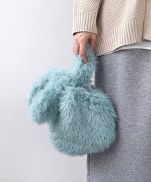 ウサミミシャギーファーバッグ
