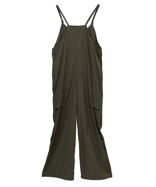GARAGE OF GOOD CLOTHING（ガレージオブグッドクロージング）の「フロントファスナーオールインワン（サロペット/オーバーオール・レディース・ダークカーキ/ブラック・FREE）」の14枚目の写真