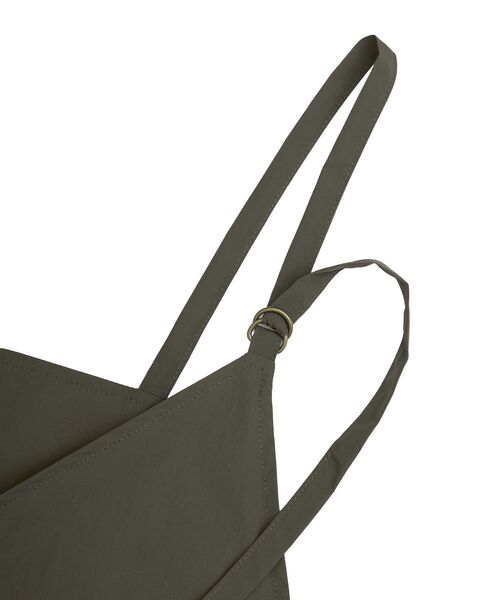 GARAGE OF GOOD CLOTHING（ガレージオブグッドクロージング）の「フロントファスナーオールインワン（サロペット/オーバーオール・レディース・ダークカーキ/ブラック・FREE）」の19枚目の写真