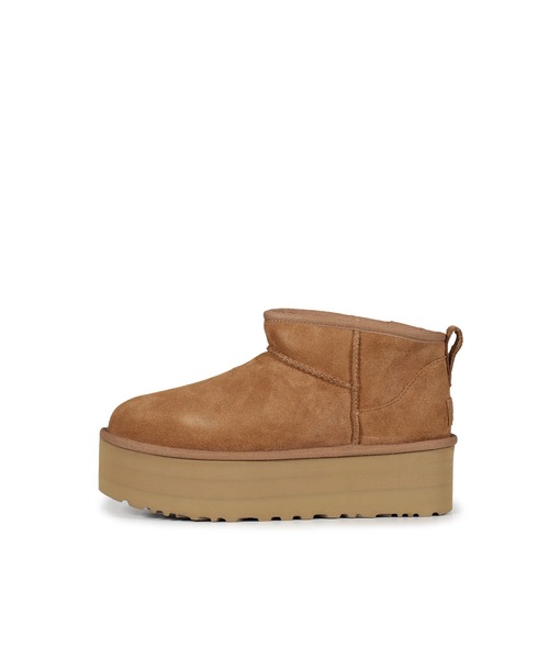 UGG（アグ）の「CLASSIC ULTRA MINI PLATFORM（スニーカー・レディース・ブラック/ブラウン・23cm/24cm/25cm）」の8枚目の写真