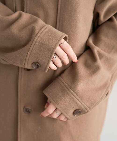 ユニセックス】ウールライクCPOシャツジャケット（その他アウター