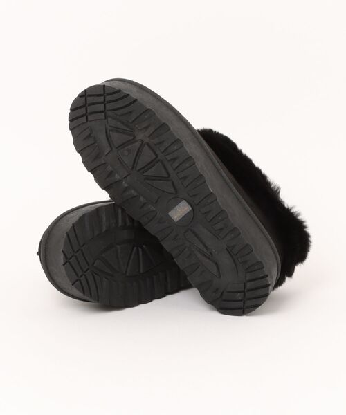 SPINNS（スピンズ）の「ムートンスリッパ（その他シューズ・レディース・ブラック/キャメル・M/L）」の4枚目の写真