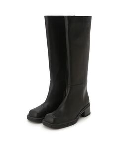 ⭐︎新品未使用　アンヌーク ànuke エコレザーロングブーツ 24.5-25cm ànuke - 【25AW】Ecoleather Long Boots / エコレザー ロングブーツ