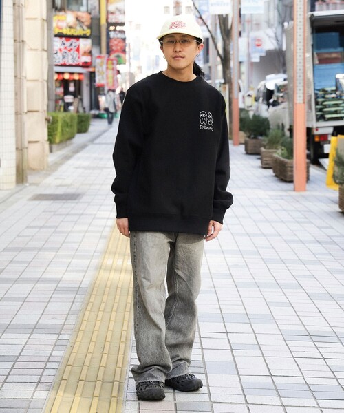 TOKYO CULTUART by BEAMS（トウキョウカルチャートバイビームス）の「matsui / BEAMS Sweat（スウェット・メンズ・ライトグレー/ブラック・LARGE/MEDIUM/X-LARGE）」の7枚目の写真