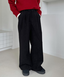 スラックス（ブラック/黒色系・コーデュロイ）ファッション通販 - ZOZOTOWN