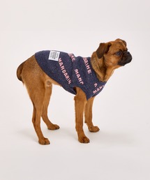 MANDARINE BROTHERS（マンダリンブラザーズ）の「MNDRNロゴニット M MD L 小型犬（ペットウェア）」