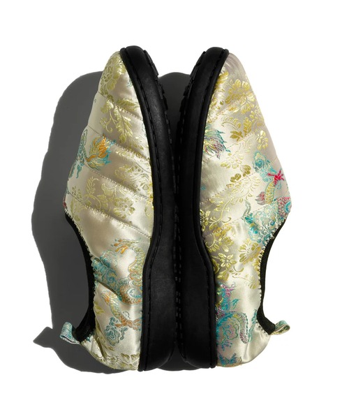SUBU(スブ)の「SUBU/スブ DOTS VAMP CHINADRESS HEXMAXインソール サンダル スリッポン(スリッポン・メンズ・ブラック/ホワイト・1/2/3)」の10枚目の写真