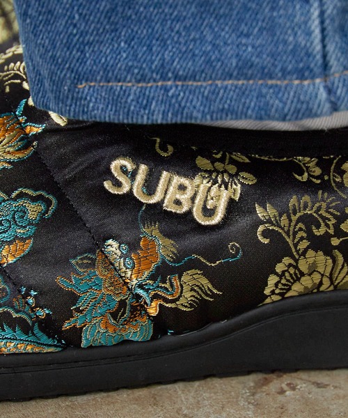 SUBU(スブ)の「SUBU/スブ DOTS VAMP CHINADRESS HEXMAXインソール サンダル スリッポン(スリッポン・メンズ・ブラック/ホワイト・1/2/3)」の16枚目の写真