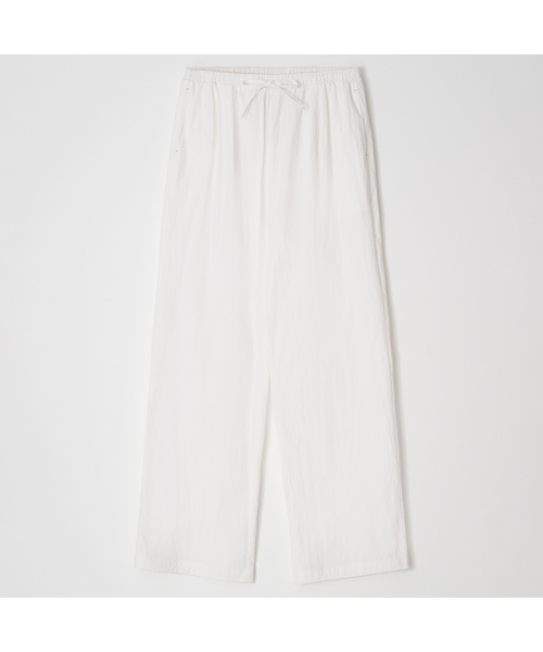 RONRON（ロンロン）の「BACK HEART STITCH POCKET BANDING PANTS[6COLOR]（その他パンツ・レディース・ライトイエロー/ブルー/ブラック/ライトピンク/ライトグレー/ホワイト・FREE）」の2枚目の写真