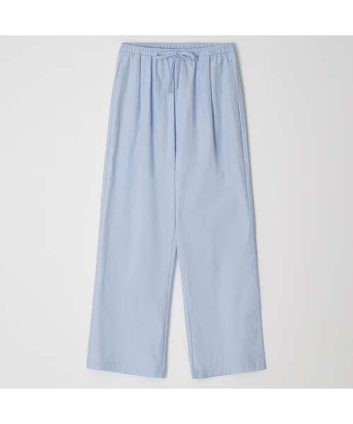 RONRON（ロンロン）の「BACK HEART STITCH POCKET BANDING PANTS[6COLOR]（その他パンツ・レディース・ライトイエロー/ブルー/ブラック/ライトピンク/ライトグレー/ホワイト・FREE）」の4枚目の写真