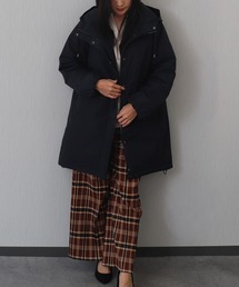 libelle more（リベル モア）の「【蓄熱中綿】ウォーマルフードドロストコート（ダウンジャケット/コート・レディース）」