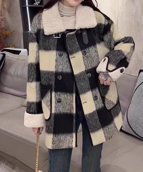 アディダス 激レア レオパード ファー ボア ヒョウ柄 ジャケット コート