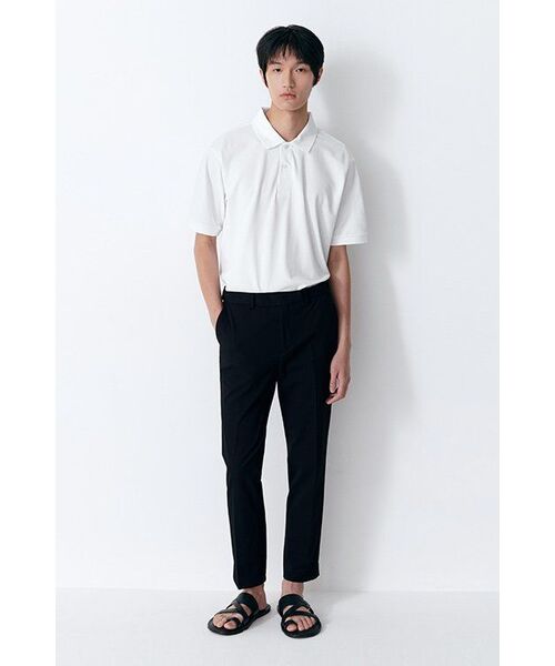 MUSINSA STANDARD（ムシンサスタンダード）の「ベーシックピケポロシャツ[ホワイト]（ポロシャツ・メンズ・その他・MEDIUM/LARGE/X-LARGE/XX-LARGE/XXX-LARGE/SMALL）」の8枚目の写真