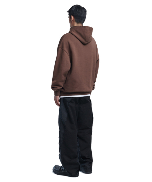 NOMANUAL（NOMANUAL）の「A.G HOODIE - BROWN（パーカー・レディース・その他・SMALL/MEDIUM/LARGE/X-LARGE）」の4枚目の写真