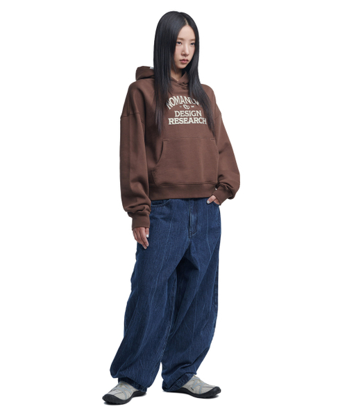 NOMANUAL（NOMANUAL）の「A.G HOODIE - BROWN（パーカー・レディース・その他・SMALL/MEDIUM/LARGE/X-LARGE）」の5枚目の写真