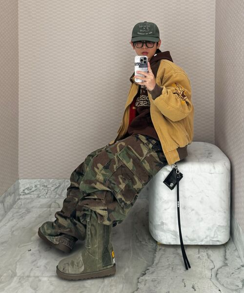 NOMANUAL（NOMANUAL）の「A.G HOODIE - BROWN（パーカー・レディース・その他・SMALL/MEDIUM/LARGE/X-LARGE）」の9枚目の写真