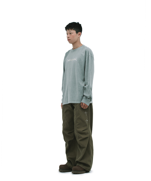 DEFGARMENTS（デフグラメンツ）の「FIX LONG SLEEVE [GRAY]（Tシャツ/カットソー・レディース・その他・MEDIUM/LARGE）」の5枚目の写真