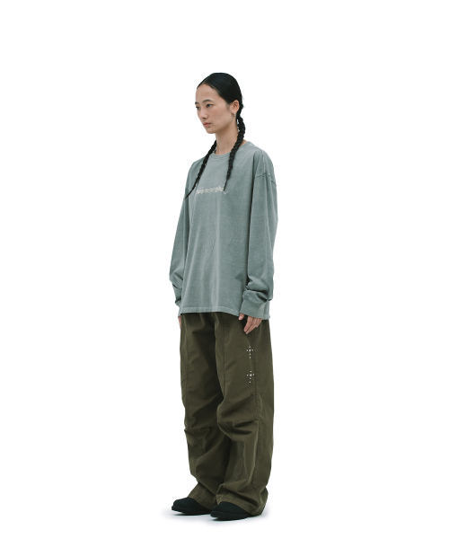 DEFGARMENTS（デフグラメンツ）の「FIX LONG SLEEVE [GRAY]（Tシャツ/カットソー・レディース・その他・MEDIUM/LARGE）」の2枚目の写真