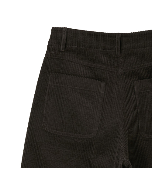 LAP（ラップ）の「コーデュロイバミューダパンツ AR4WPA62（その他パンツ・レディース・ブラウン/クリーム・MEDIUM/SMALL）」の9枚目の写真