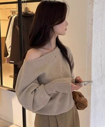 roomy（ルーミー）の「オフショルダーニット（ニット/セーター）」