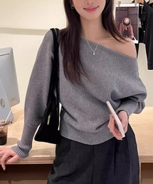 roomy（ルーミー）の「オフショルダーニット（ニット/セーター）」