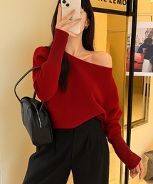 roomy（ルーミー）の「オフショルダーニット（ニット/セーター）」