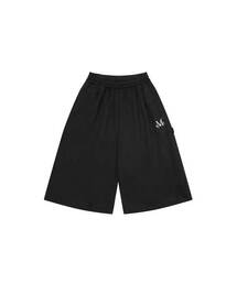 MUCENT | ハンマーサイドポケットカーペンタースウェットバミューダパンツ 男女共用 (2カラー)(スウェットパンツ)