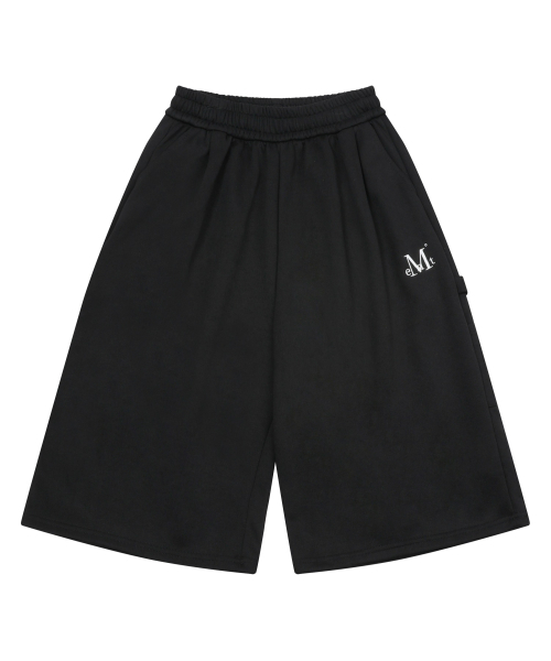 MUCENT(ムセント)の「ハンマーポケットカーペンタースウェットバミューダパンツ 男女共用 (3カラー)(スウェットパンツ・レディース・ブラック/グレー・FREE)」の16枚目の写真