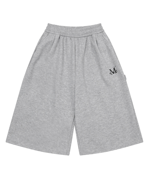 MUCENT(ムセント)の「ハンマーポケットカーペンタースウェットバミューダパンツ 男女共用 (3カラー)(スウェットパンツ・レディース・ブラック/グレー・FREE)」の11枚目の写真