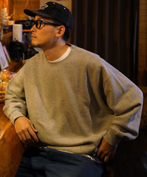 ZIP FIVE（ジップファイブ）の「ドローコード内蔵 裏起毛プレーン バックピスネーム クルースウェット（スウェット）」