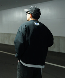 ZIP FIVE（ジップファイブ）の「ドローコード内蔵 裏起毛プレーン バックピスネーム クルースウェット（スウェット）」