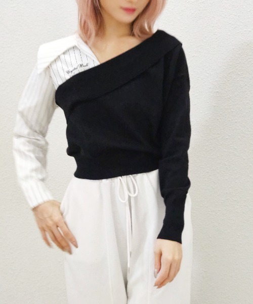 アシンメトリートップス