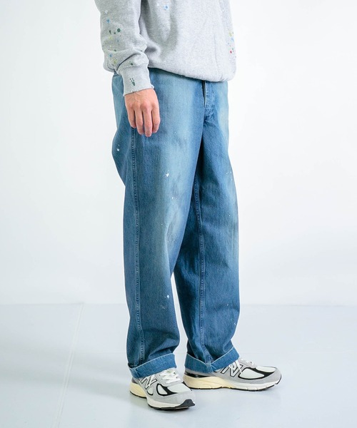 SPELLBOUND（スペルバウンド）の「[SPELLBOUND / スペルバウンド] 10ozジェルドデニム トラウザーズ（デニムパンツ・メンズ・インディゴブルー・32inch/30inch/34inch）」の2枚目の写真