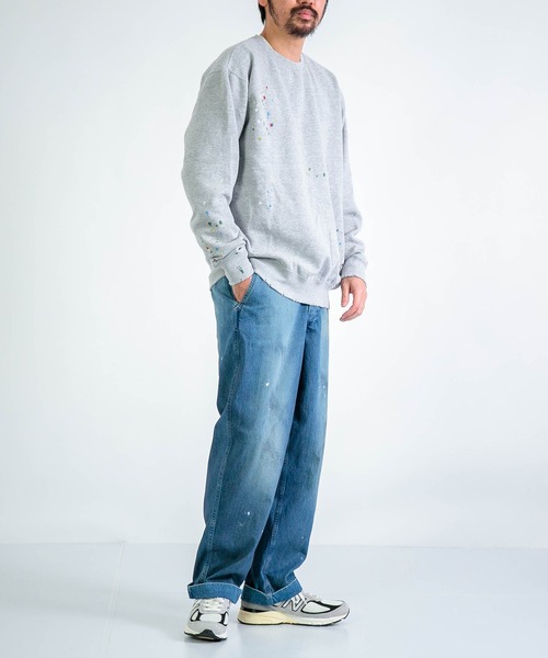 SPELLBOUND（スペルバウンド）の「[SPELLBOUND / スペルバウンド] 10ozジェルドデニム トラウザーズ（デニムパンツ・メンズ・インディゴブルー・32inch/30inch/34inch）」の4枚目の写真