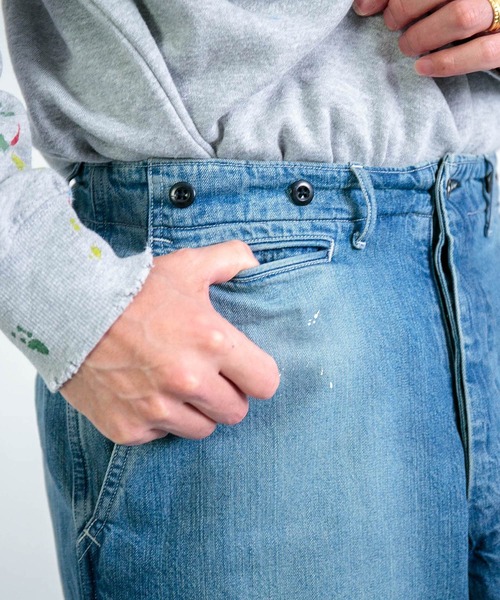 SPELLBOUND（スペルバウンド）の「[SPELLBOUND / スペルバウンド] 10ozジェルドデニム トラウザーズ（デニムパンツ・メンズ・インディゴブルー・32inch/30inch/34inch）」の10枚目の写真