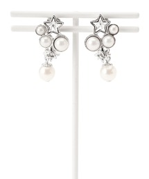 パール&スター ピアス