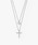 Jewel closet by L&Co.�i�W���G���N���[�[�b�g�o�C�G���A���h�R�[�j�́u�V���o�[925 2�A�l�b�N���X�i�N���X�j�i�l�b�N���X�j�v�b�z���C�g�S�[���h