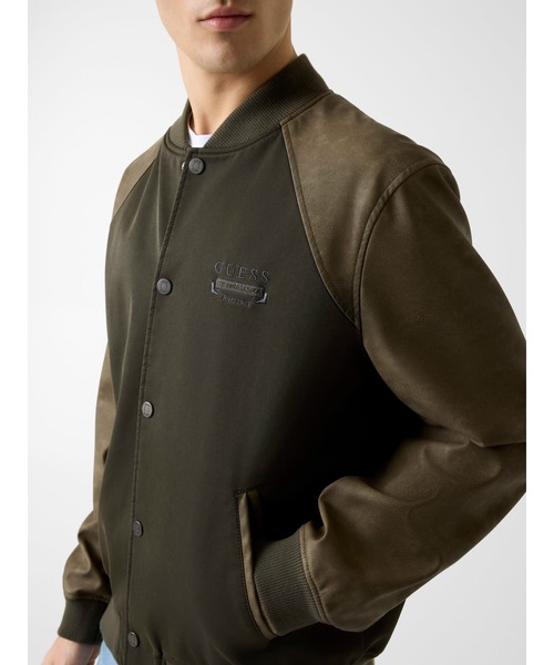 HERITAGE Varsity Jacket アウター ブルゾン | GUESS(ゲス) JAPAN 公式