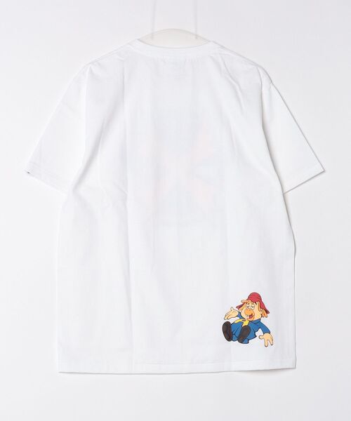 A BATHING APE（アベイシングエイプ）の「BAPEMAN X TEE（Tシャツ/カットソー・メンズ・ホワイト/ブラック・MEDIUM/XX-LARGE/LARGE/SMALL/XXX-LARGE/X-LARGE）」の4枚目の写真