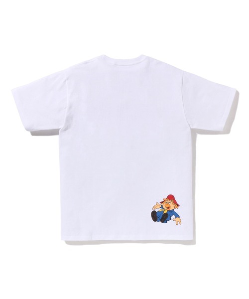 A BATHING APE（アベイシングエイプ）の「BAPEMAN X TEE（Tシャツ/カットソー・メンズ・ホワイト/ブラック・MEDIUM/XX-LARGE/LARGE/SMALL/XXX-LARGE/X-LARGE）」の5枚目の写真