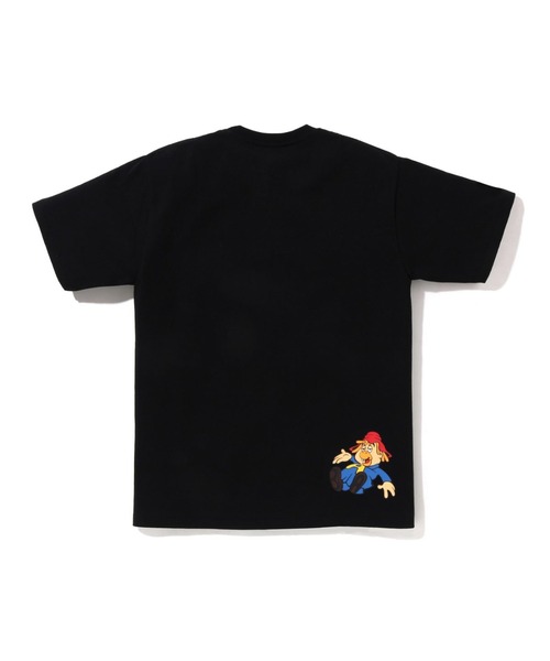 A BATHING APE（アベイシングエイプ）の「BAPEMAN X TEE（Tシャツ/カットソー・メンズ・ホワイト/ブラック・MEDIUM/XX-LARGE/LARGE/SMALL/XXX-LARGE/X-LARGE）」の6枚目の写真
