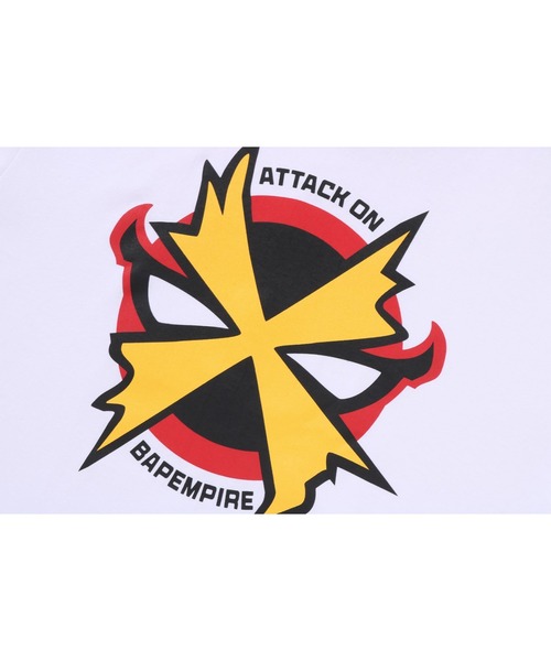 A BATHING APE（アベイシングエイプ）の「BAPEMAN X TEE（Tシャツ/カットソー・メンズ・ホワイト/ブラック・MEDIUM/XX-LARGE/LARGE/SMALL/XXX-LARGE/X-LARGE）」の7枚目の写真