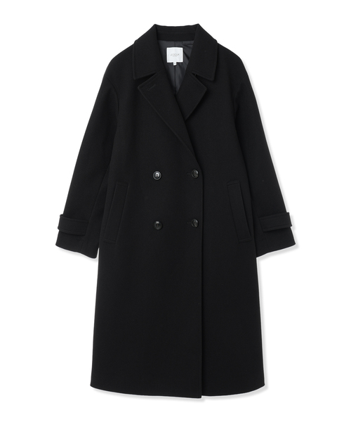 セール】ダブルチェスターロングコート（その他アウター）｜LE SOUK