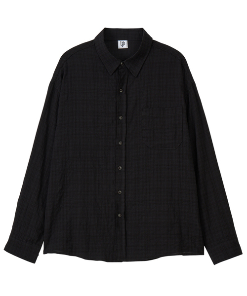 UNKNOWN PLANET(アンノウンプラネット)の「プラネットチェックシャツブラック(シャツ/ブラウス・レディース・その他・MEDIUM/LARGE/SMALL)」の1枚目の写真