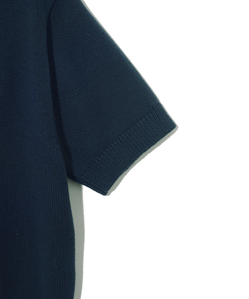 YALE(イェール)の「コットンポロクロップニット_ネイビー(ポロシャツ・レディース・その他・SMALL/MEDIUM)」の5枚目の写真